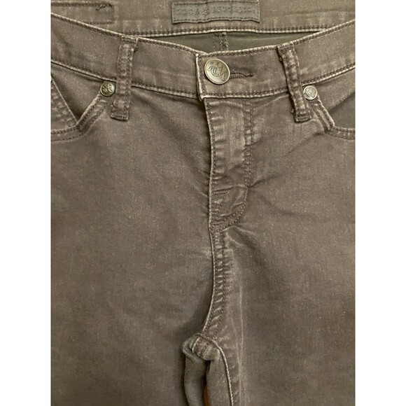 Rock & Republic Pull On Black  Stretch Denim Skinny Women's Jeans Size 8 - Picture 6 of 13